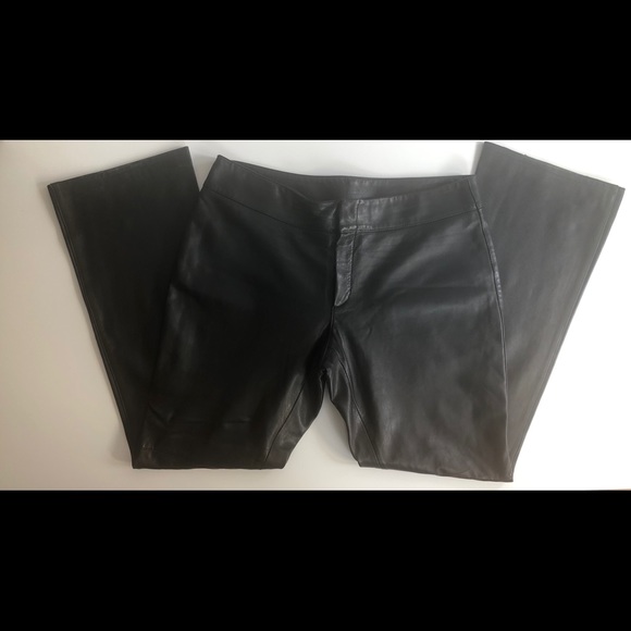 leather pants size 12
